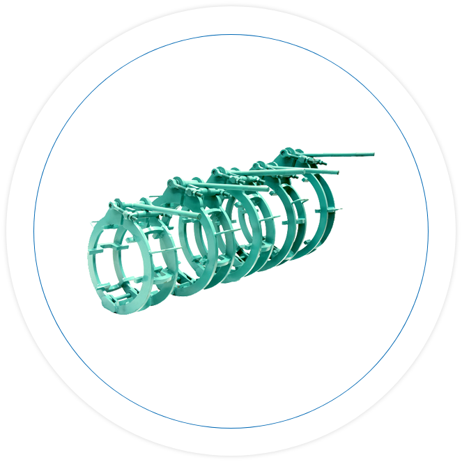 External Pipe Mechanical Clamp